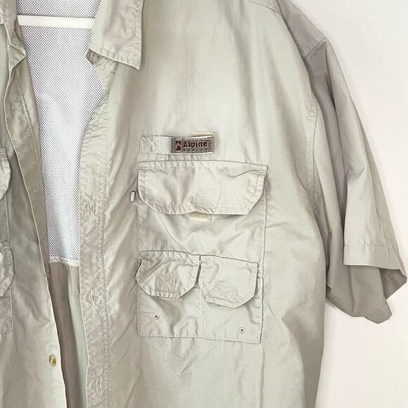 Alpine Design Mens PFG Fishing Shirt Large - Picture 7 of 10